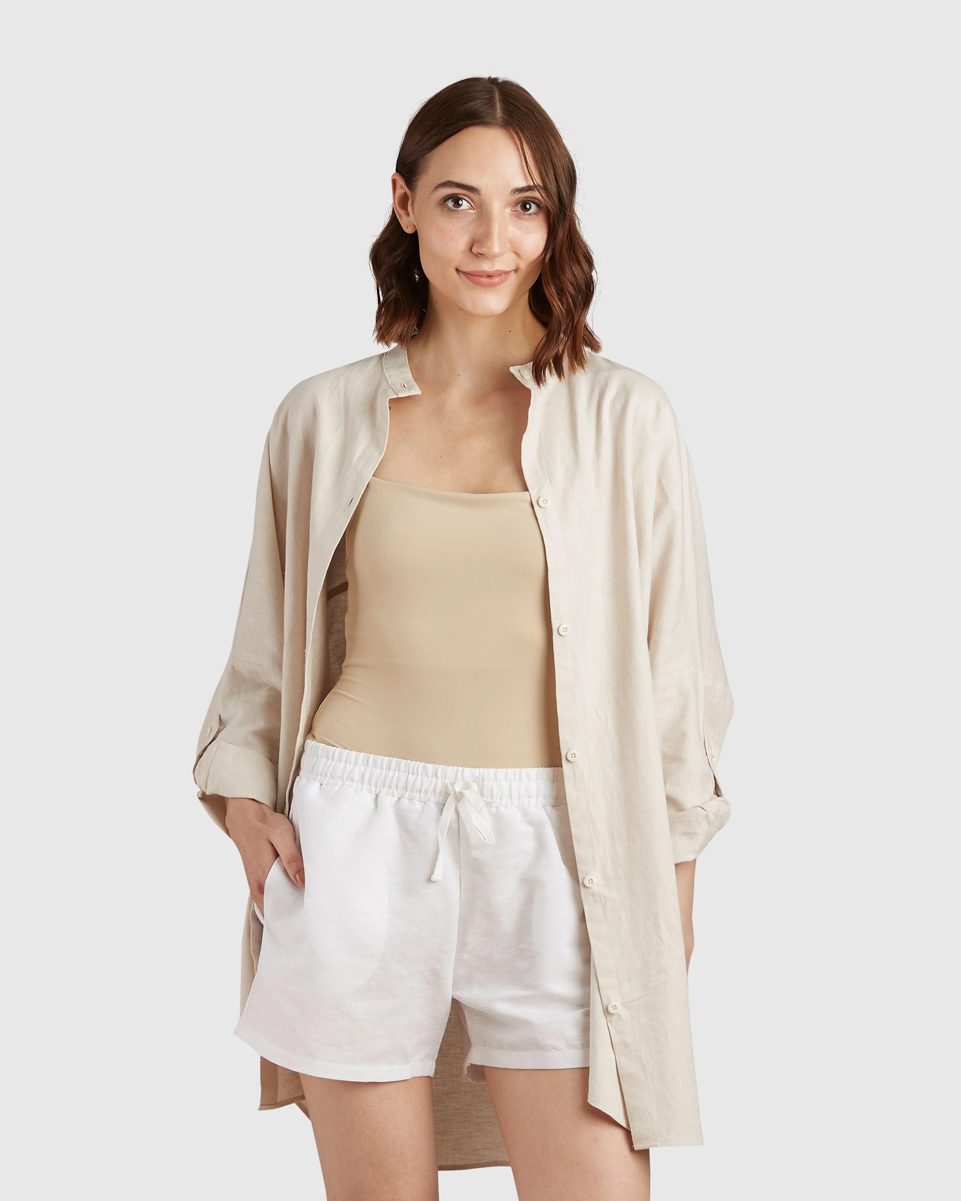 Linen Oversized Shirt