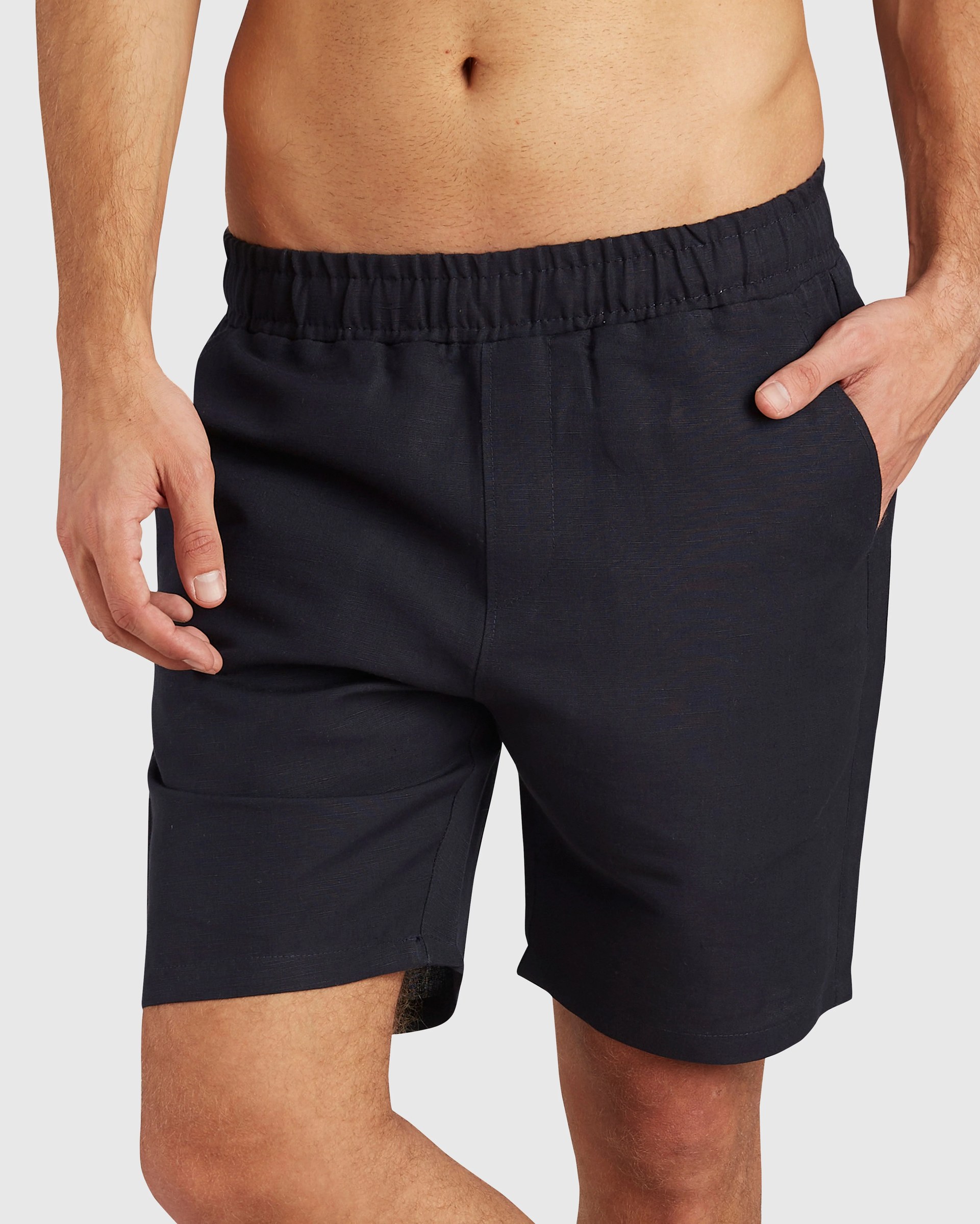 Men Linen Shorts