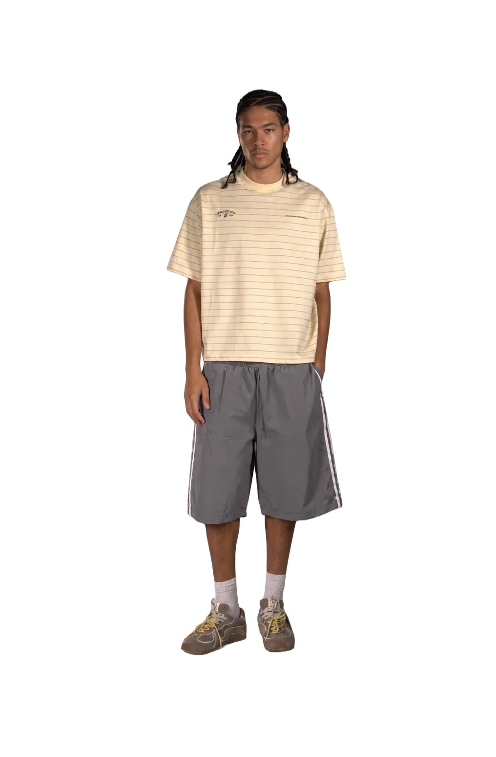Cairo Club Shorts in Grey