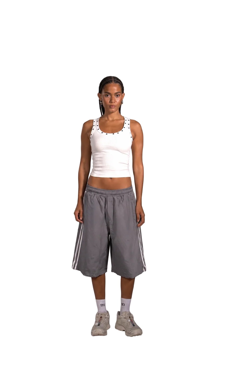 Cairo Club Shorts in Grey