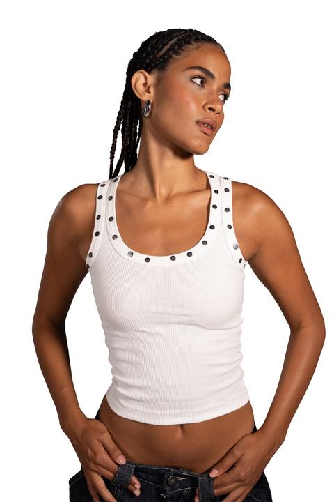 DO Stud Tank in White