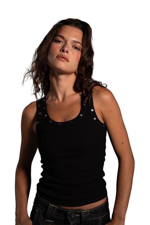 DO Stud Tank in Black