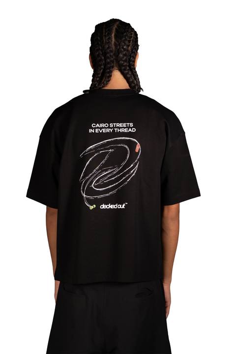 Cairo Formula Tee in Black