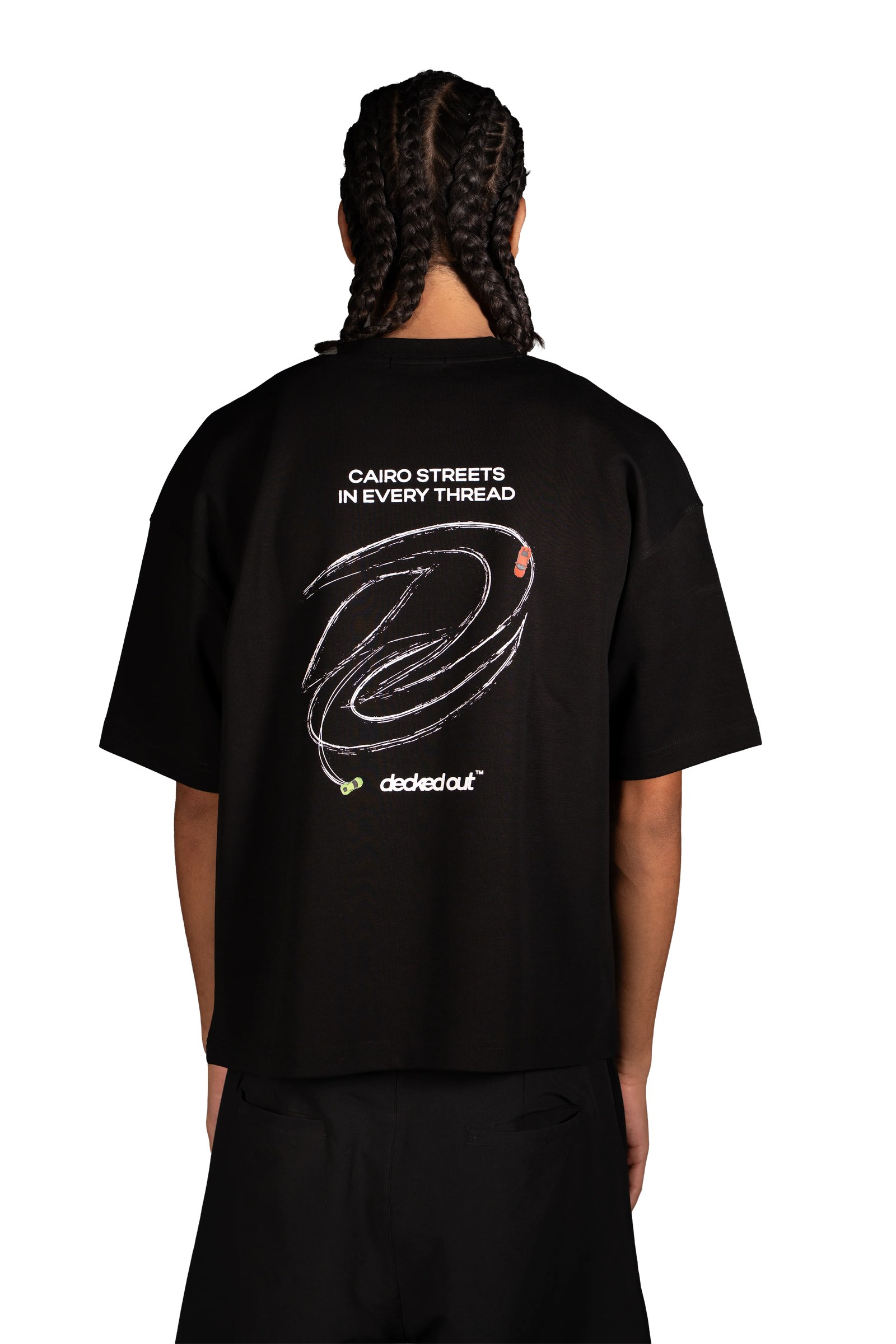 Cairo Formula Tee in Black