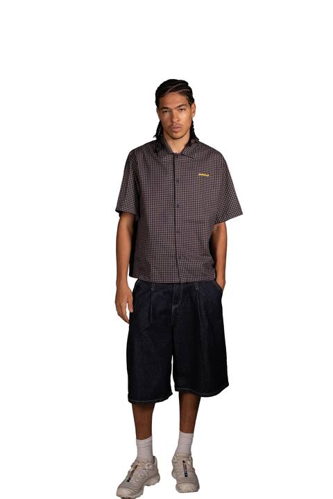 Cairo Blueprint Shirt in Navy
