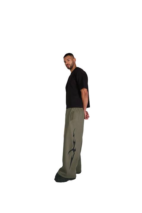 Off-Duty Joggers in Olive