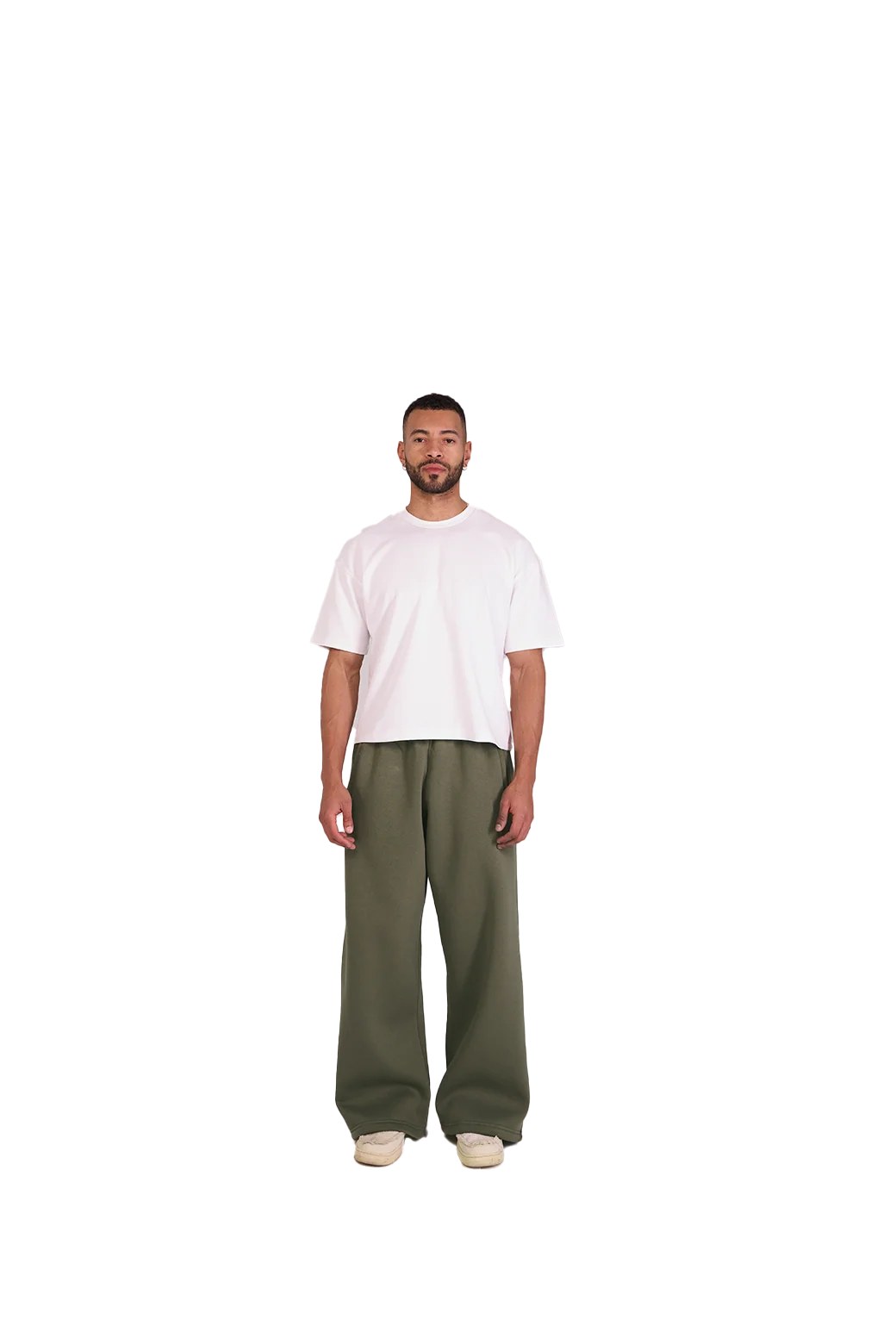 Layback Joggers in olive