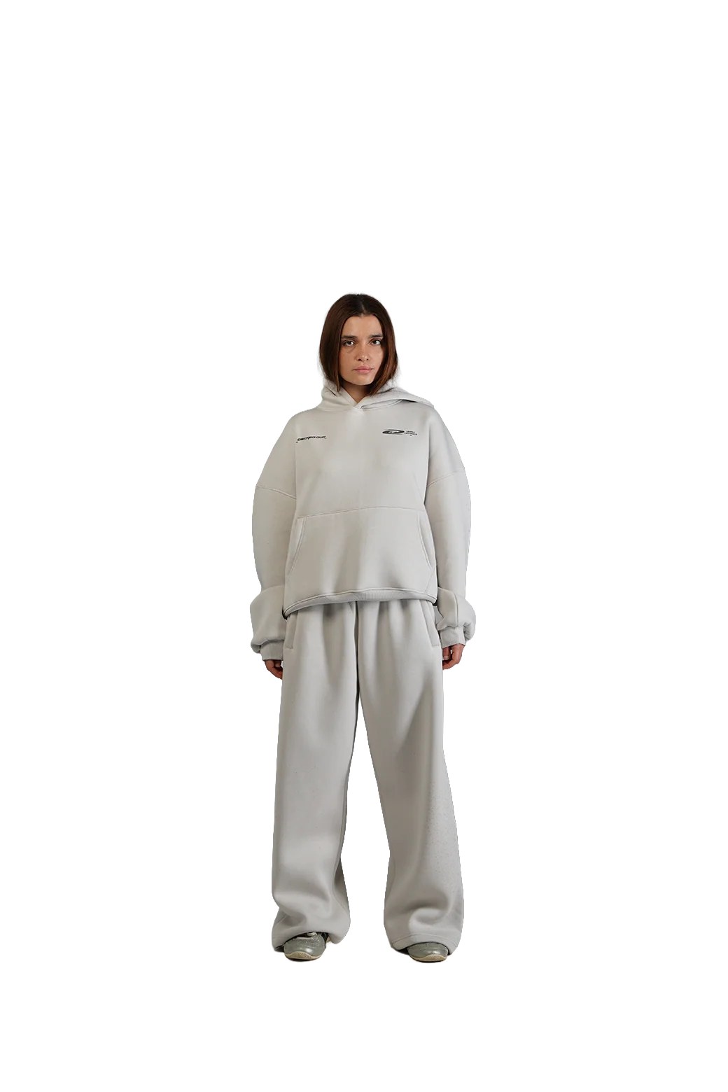 Love Who? Hoodie in Silver