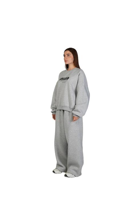 Mind Loop Crew in Marl Grey