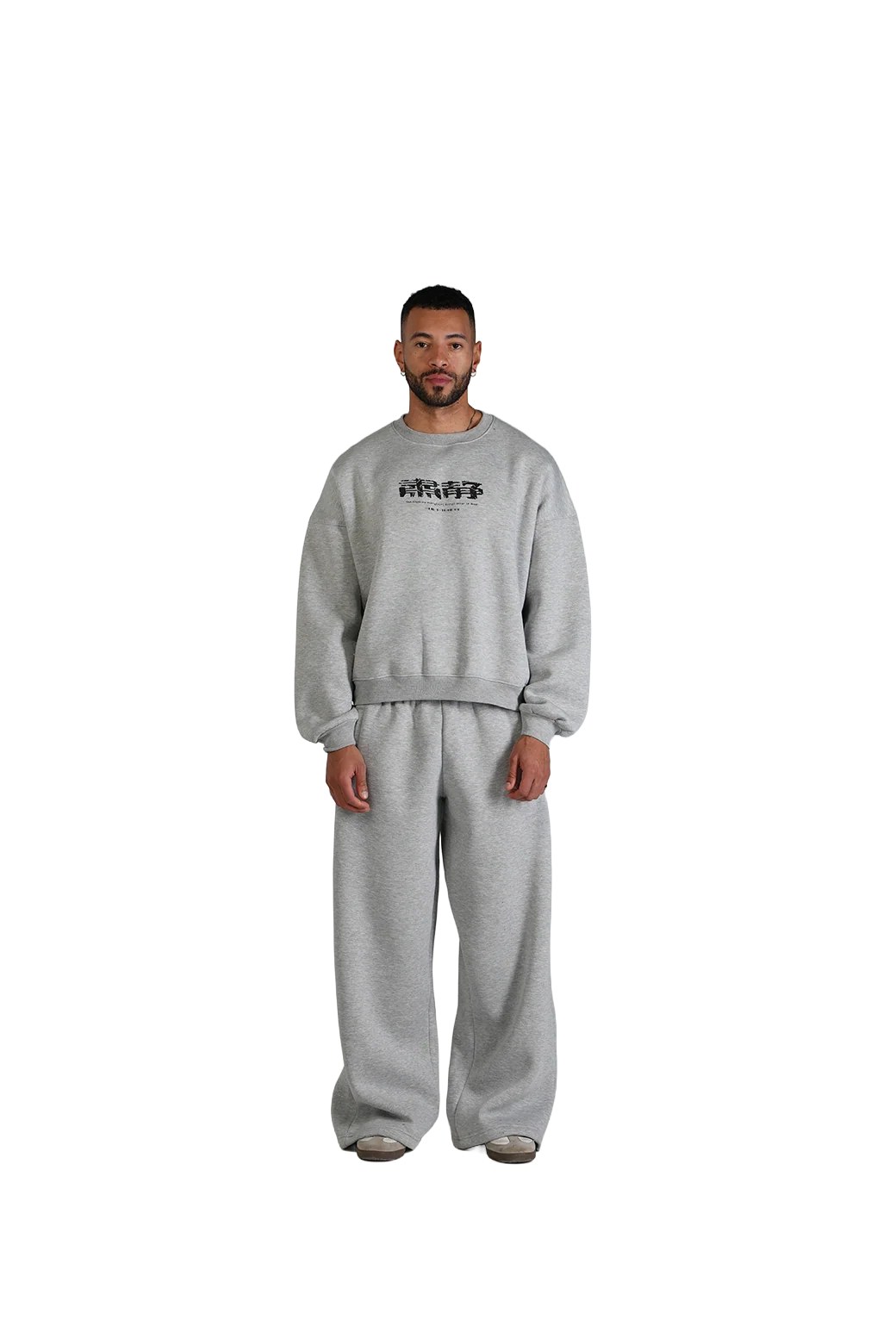 Mind Loop Crew in Marl Grey