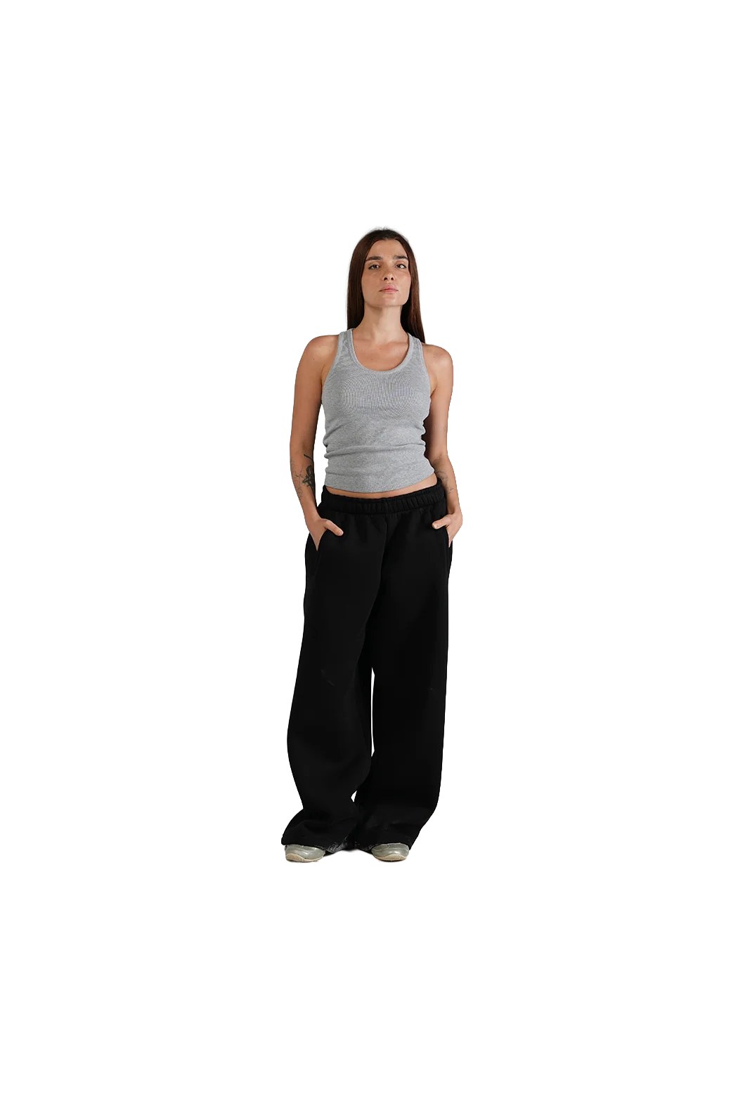 Layback Joggers in black