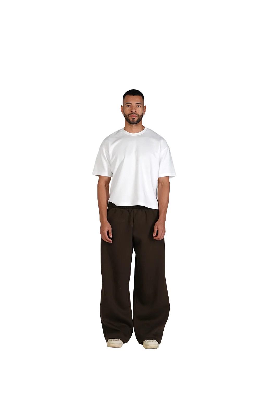 Layback Joggers in Brown