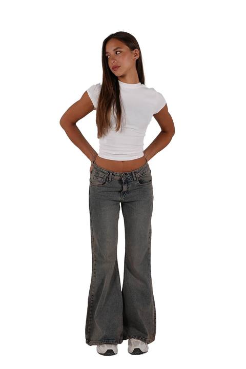Hot Girl Denim in Dirty Blue