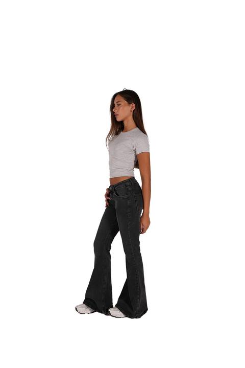 Hot Girl Denim in Grey