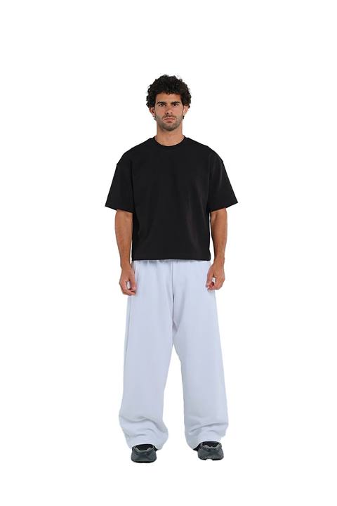Layback Joggers in White