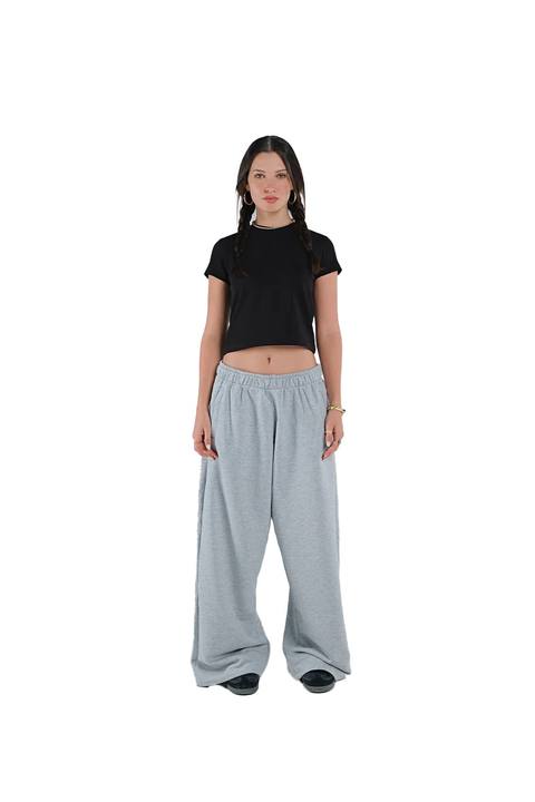 Layback Joggers in Grey Marl