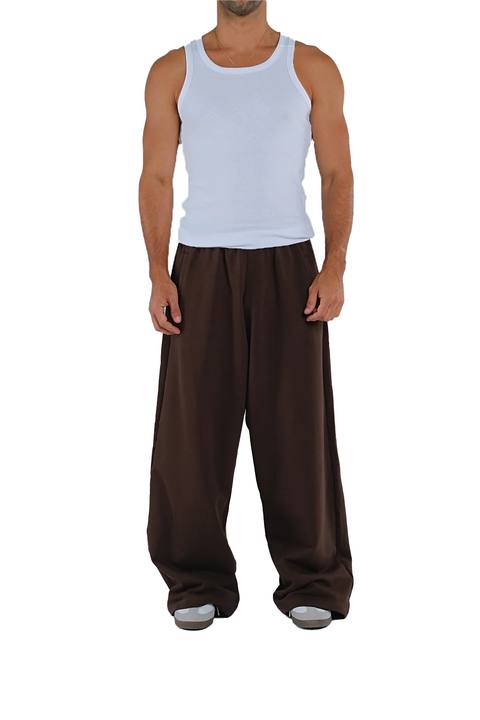 Layback Joggers in Brown