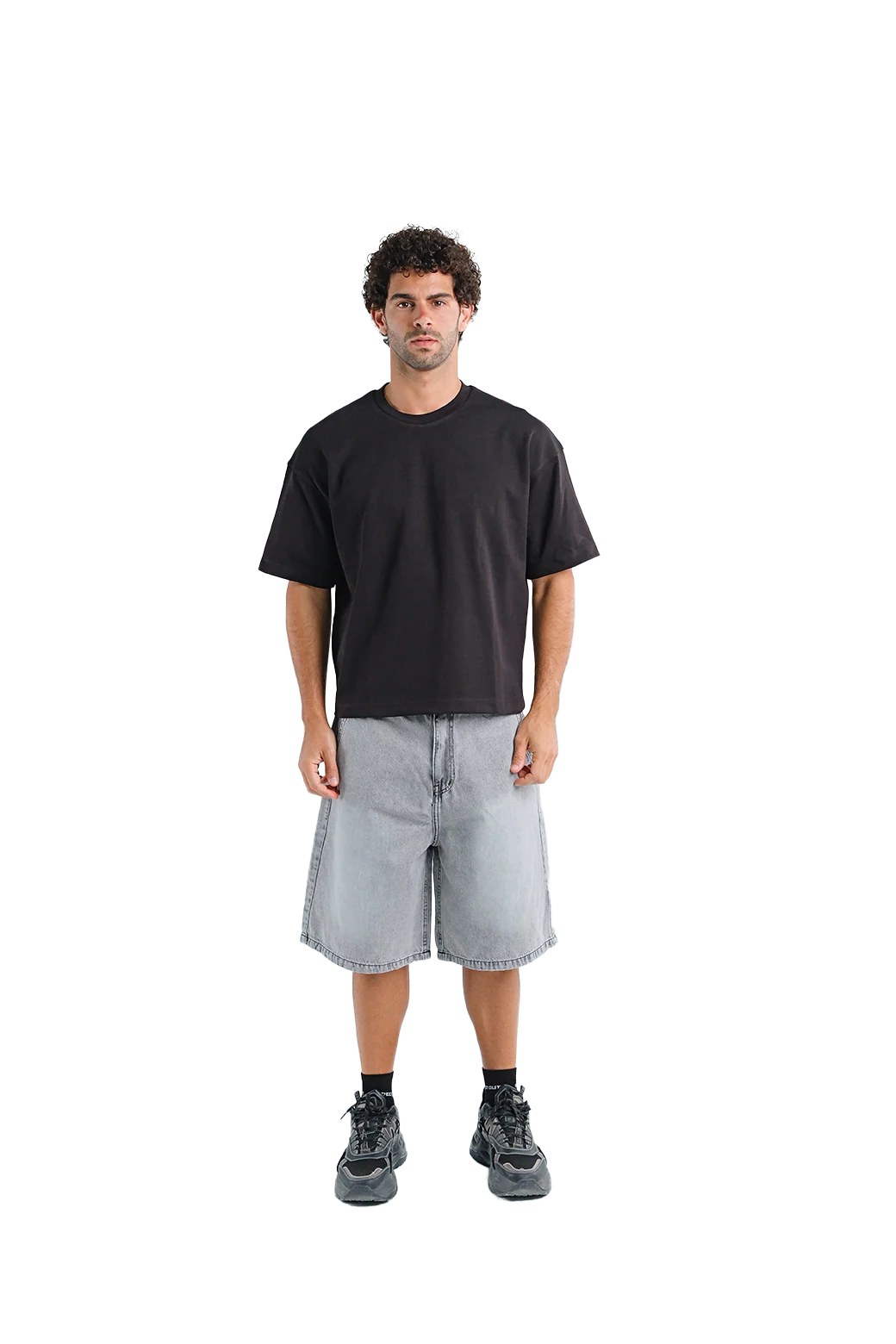 J Jorts in Grey