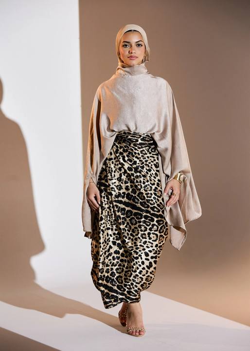 Wrap leopard Set