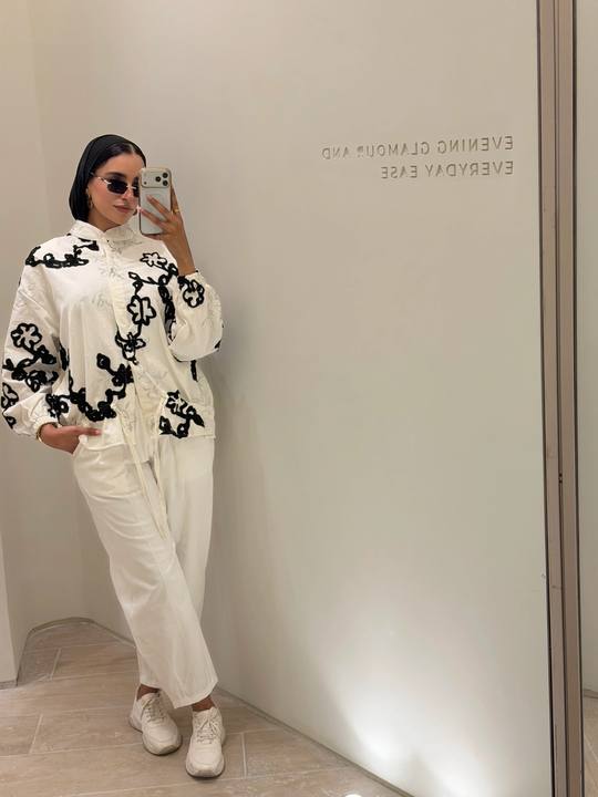 Black floral Jacket