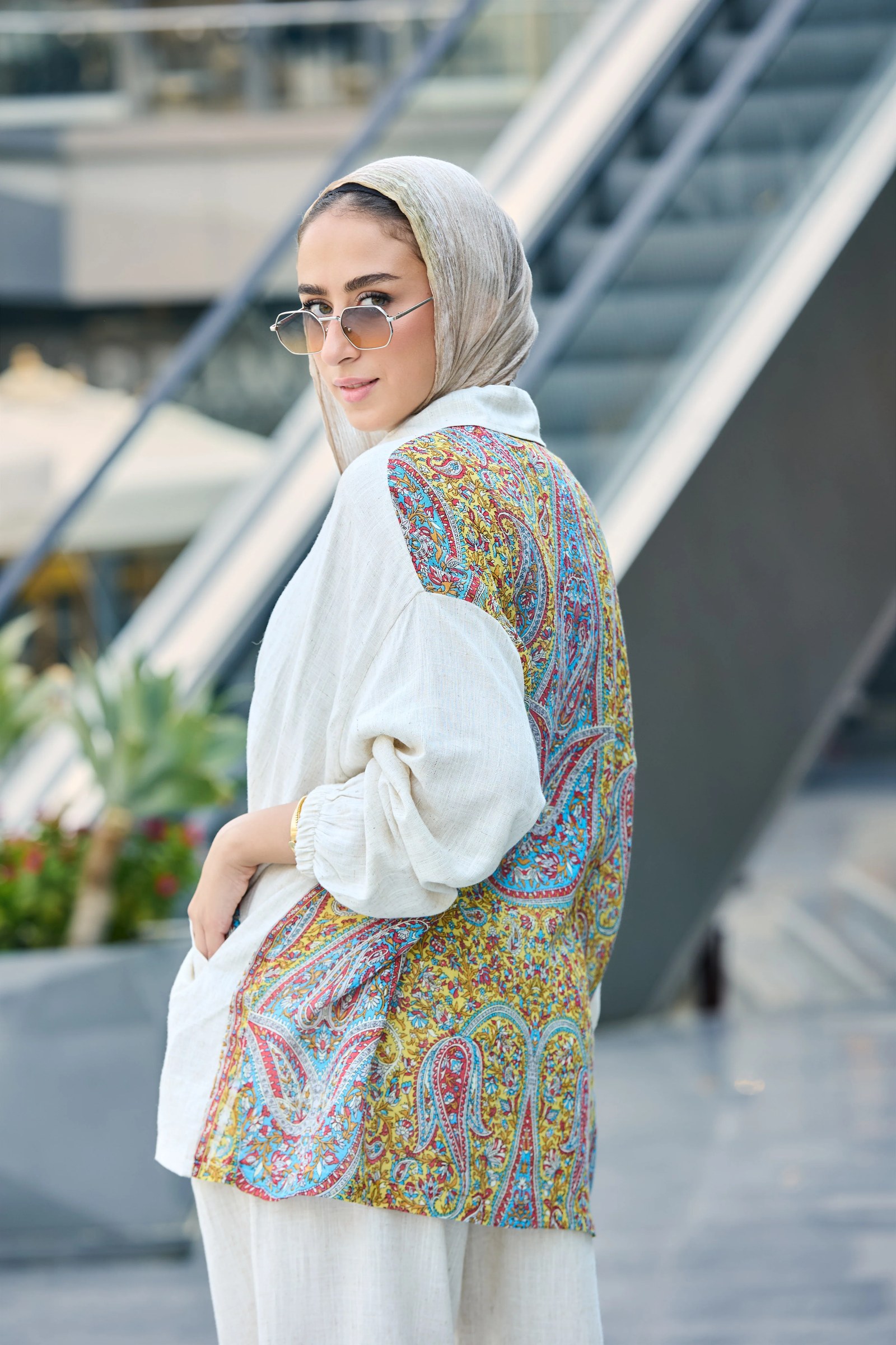 Back printed Jacket