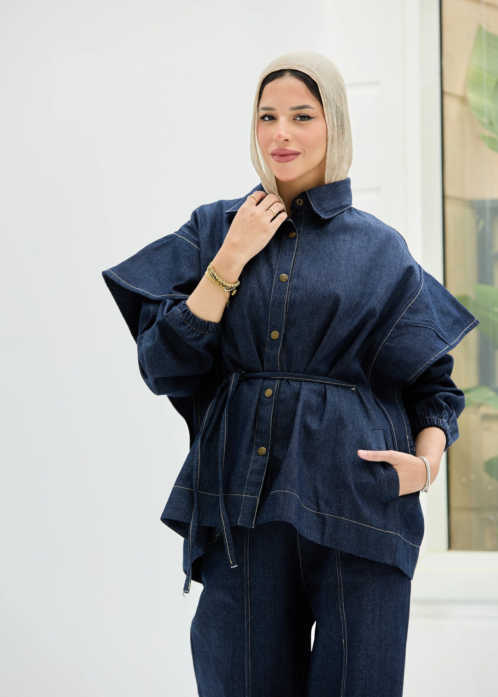 Edged Denim Jacket