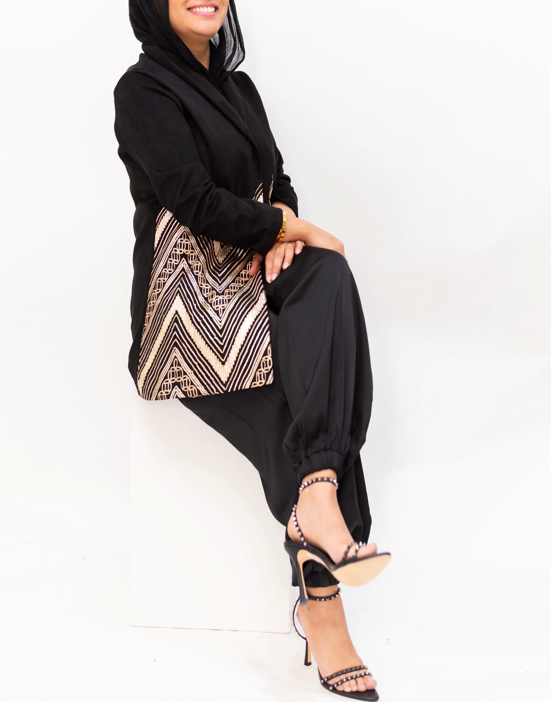 Silk balloon pants