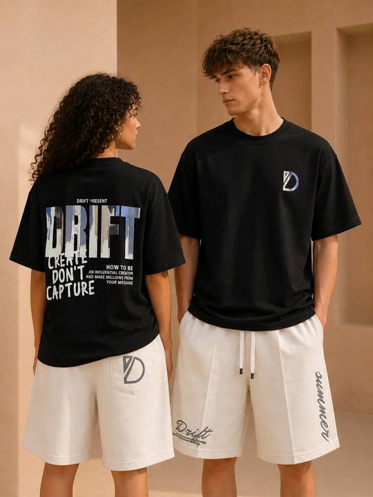 creation black tee