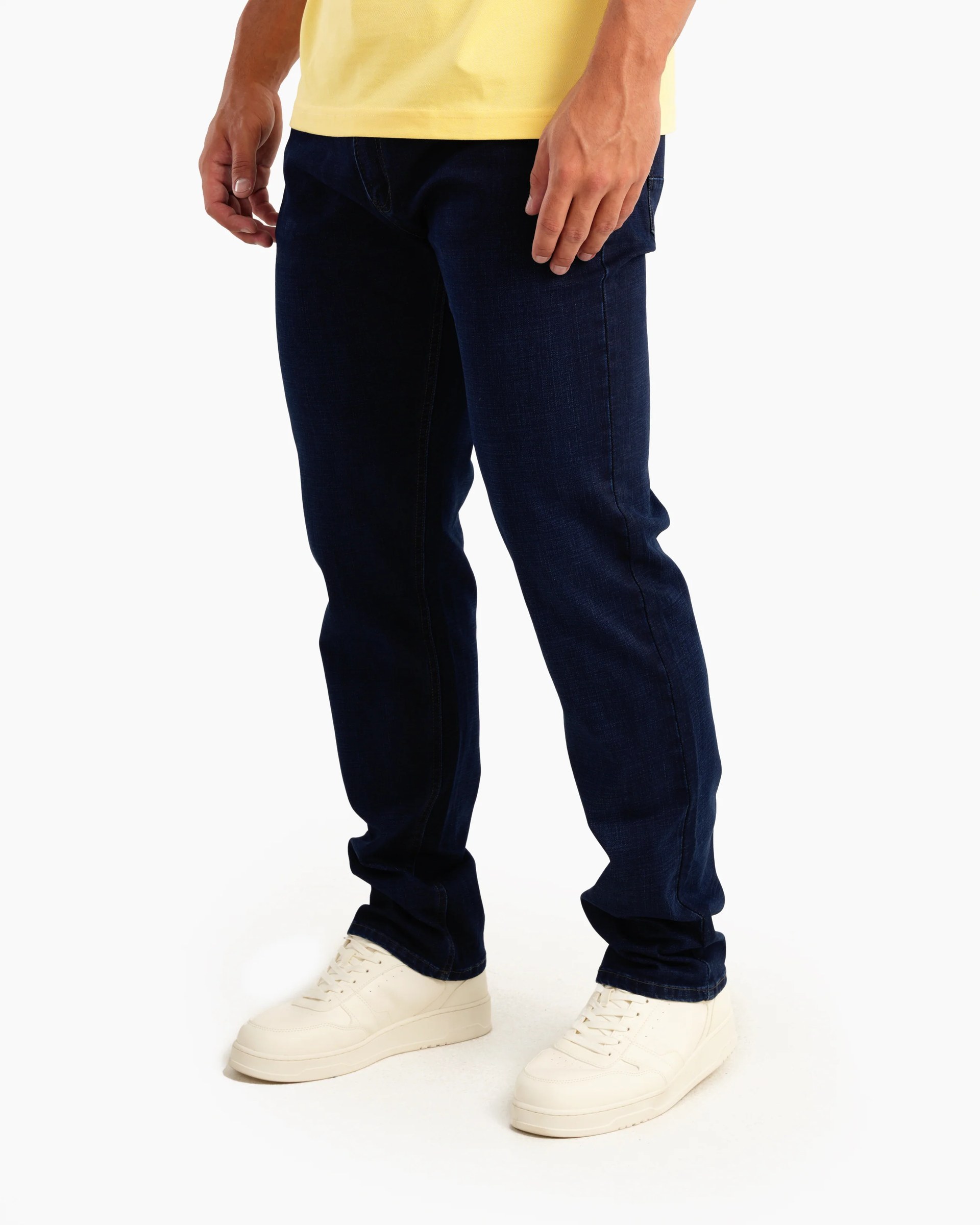 Straight Fit Dark Blue Jeans W26