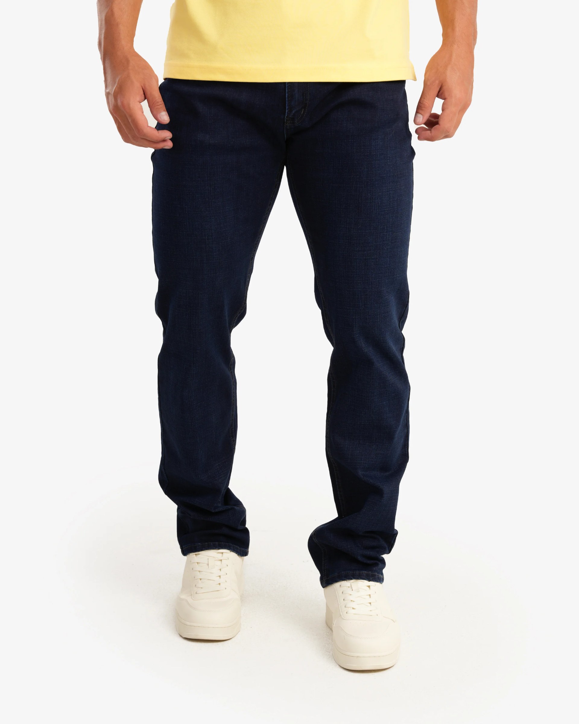 Straight Fit Dark Blue Jeans W26