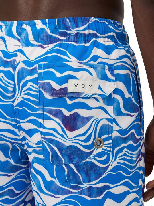 OCEAN CURRENT PRINT SWIM TRUNK S27