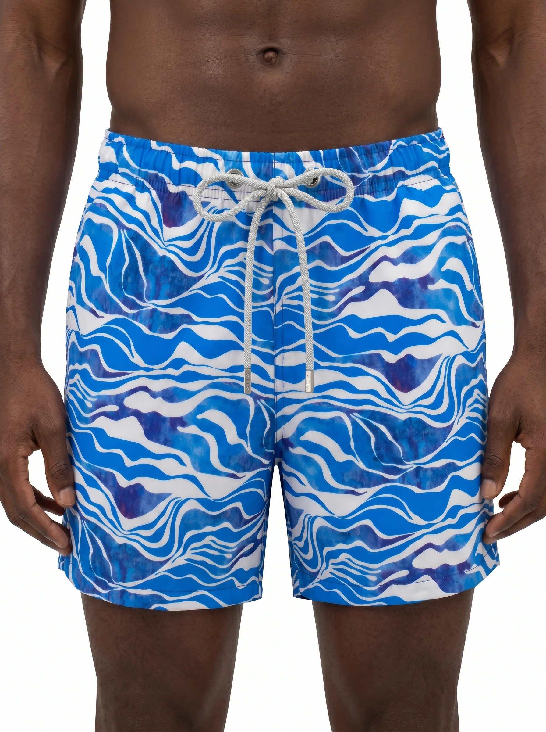 OCEAN CURRENT PRINT SWIM TRUNK S27