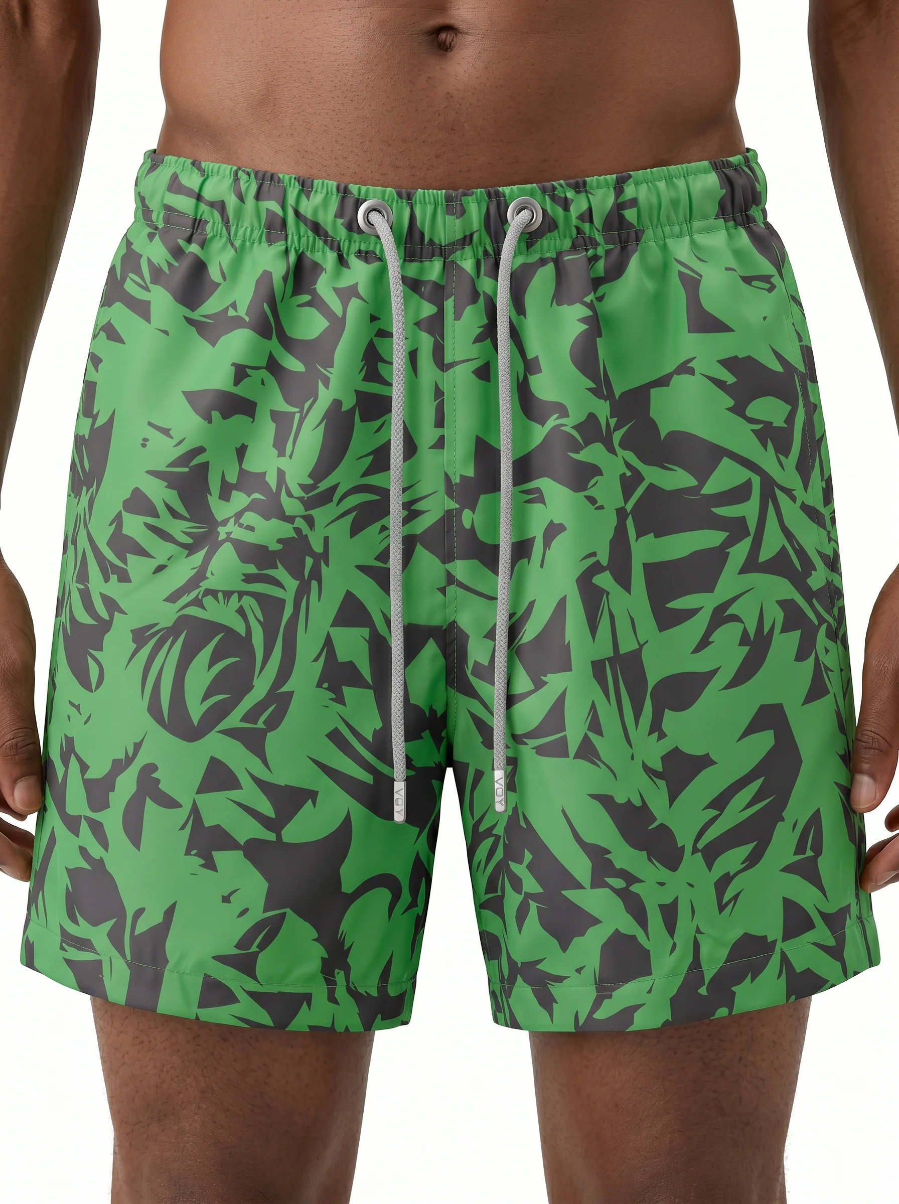 JUNGLE SHADOW ABSTRACT SWIM TRUNK S27