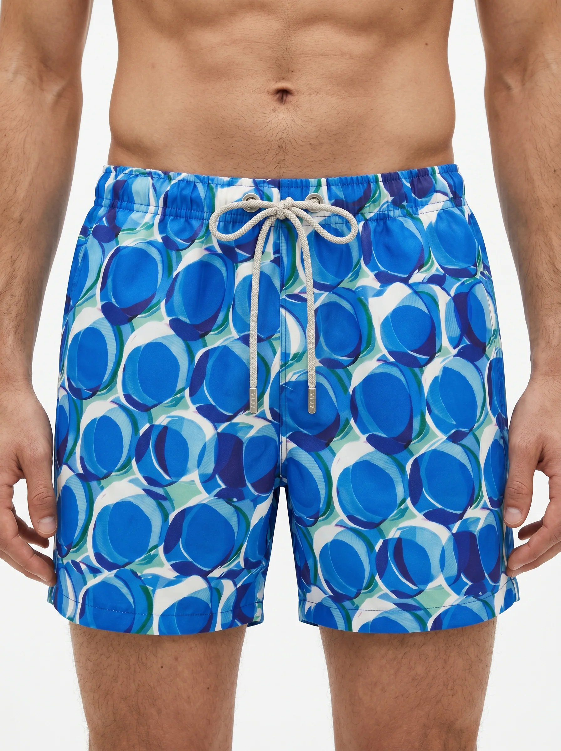 OCEAN BUBBLES ABSTRACT SWIM TRUNK S27
