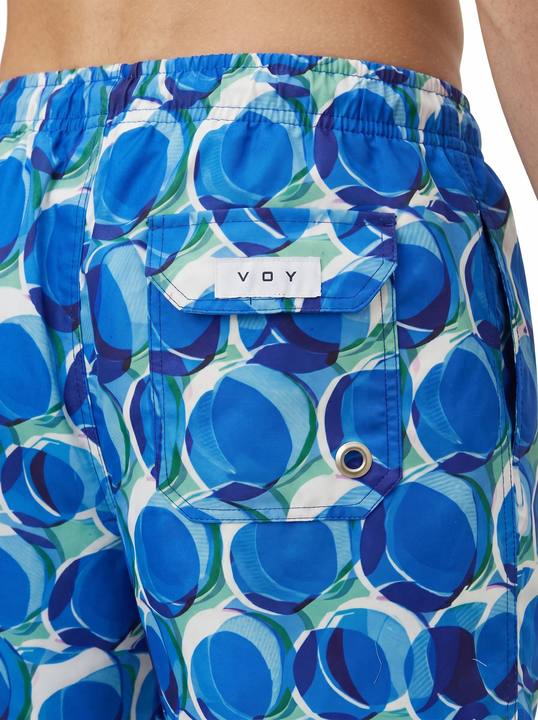 OCEAN BUBBLES ABSTRACT SWIM TRUNK S27