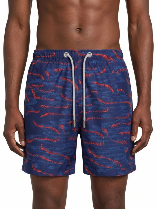 CRIMSON TIDE ABSTRACT SWIM TRUNK S27