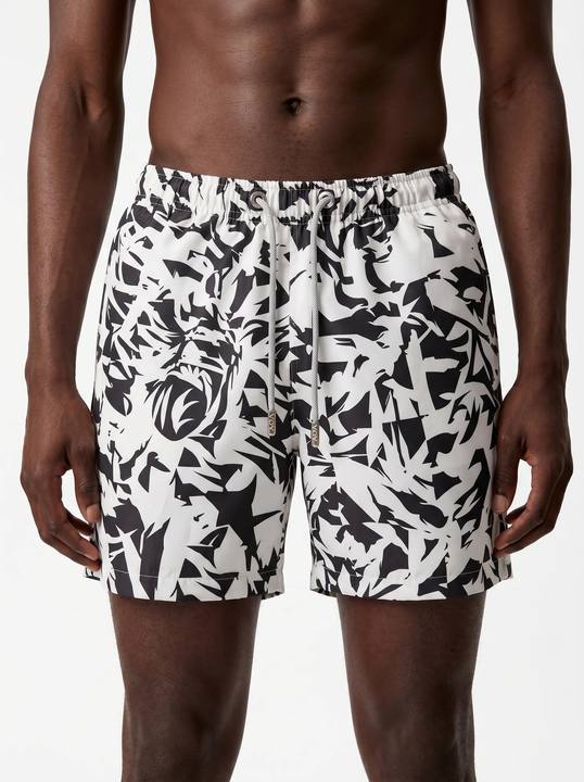MONO CHAOS ABSTRACT SWIM TRUNK S27