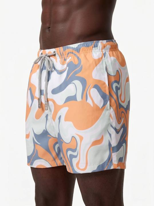 SUNSET DRIFT ABSTRACT SWIM TRUNK S27