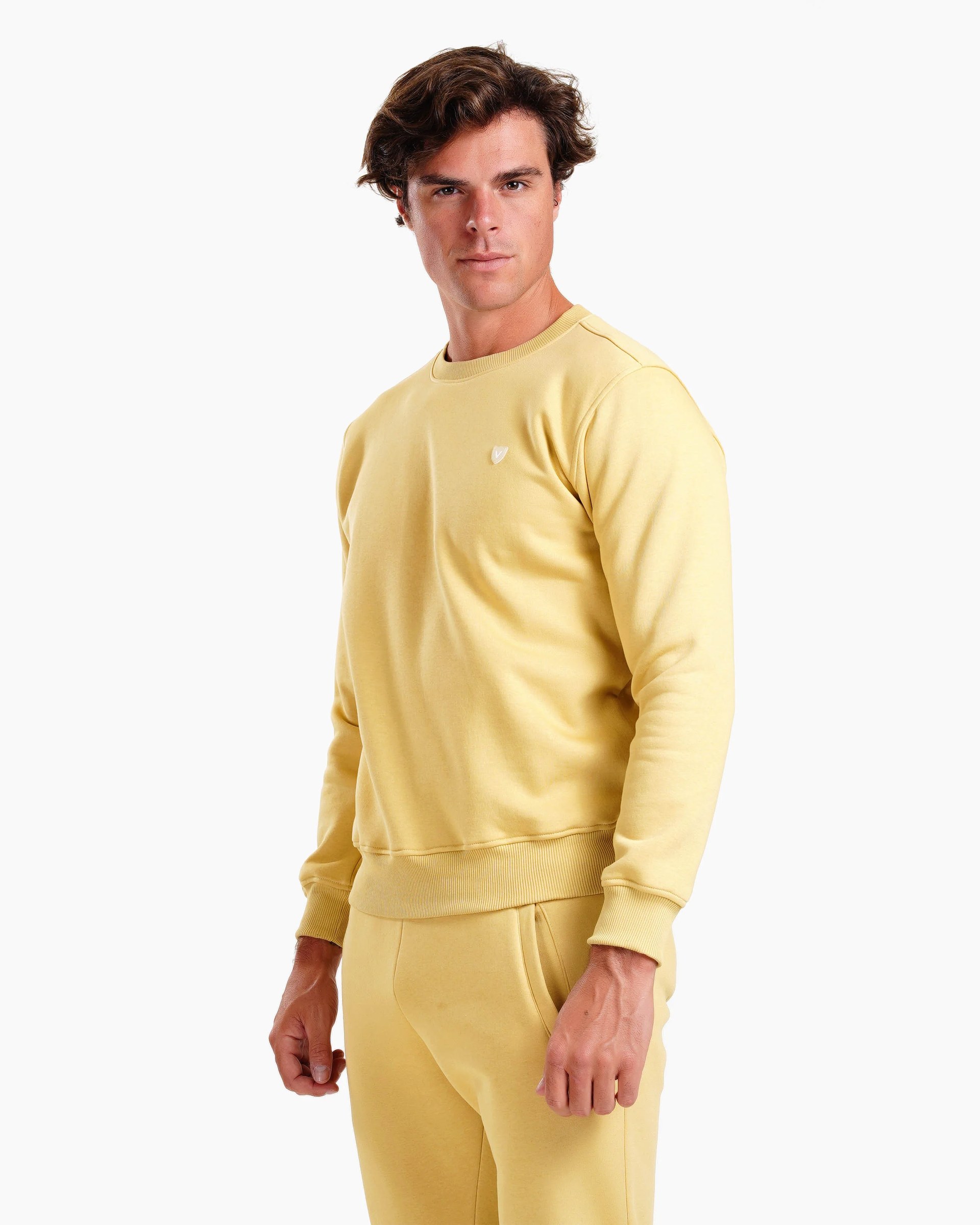 MUSTARD UNISEX BASIC SWEATSHIRT W26