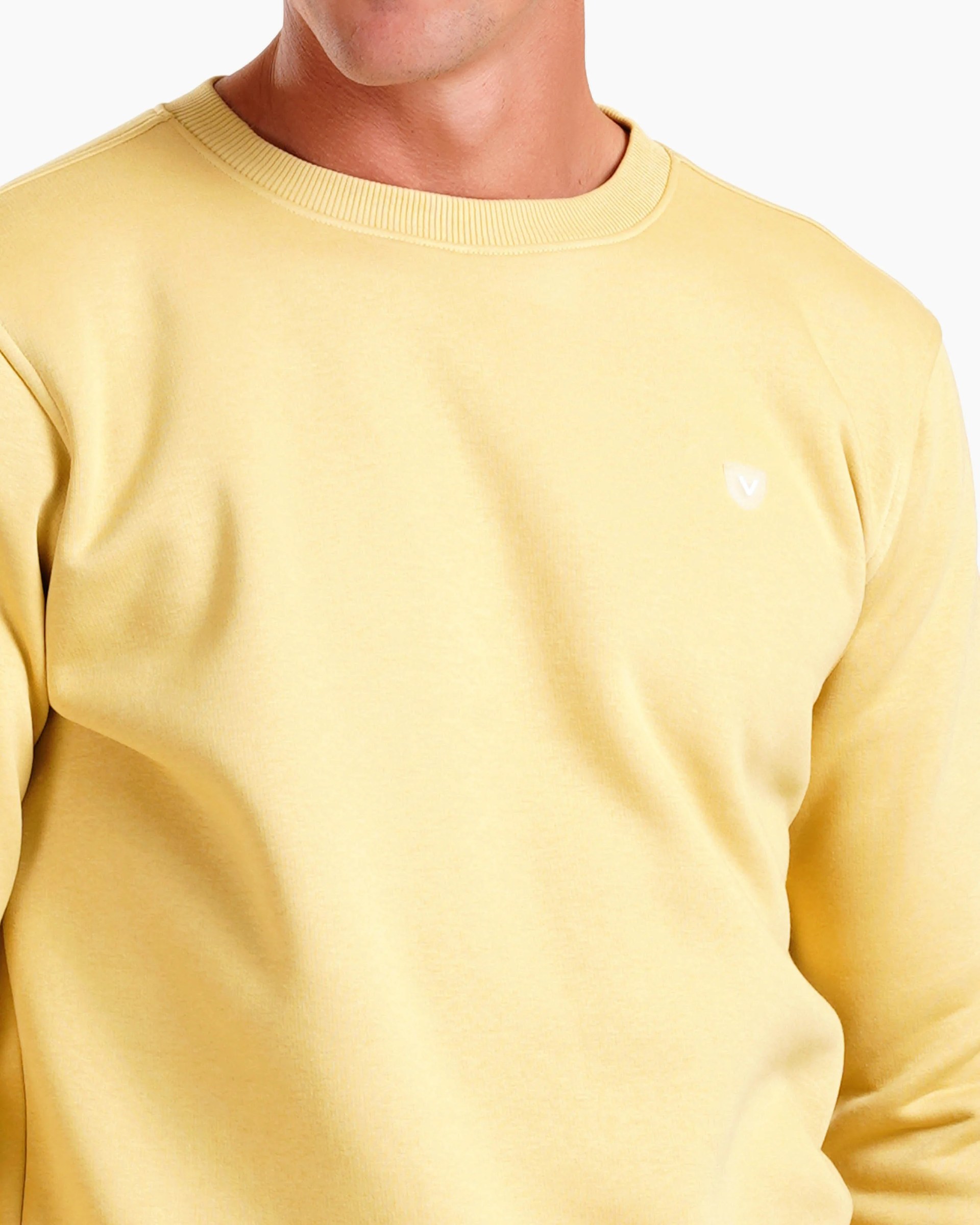 MUSTARD UNISEX BASIC SWEATSHIRT W26