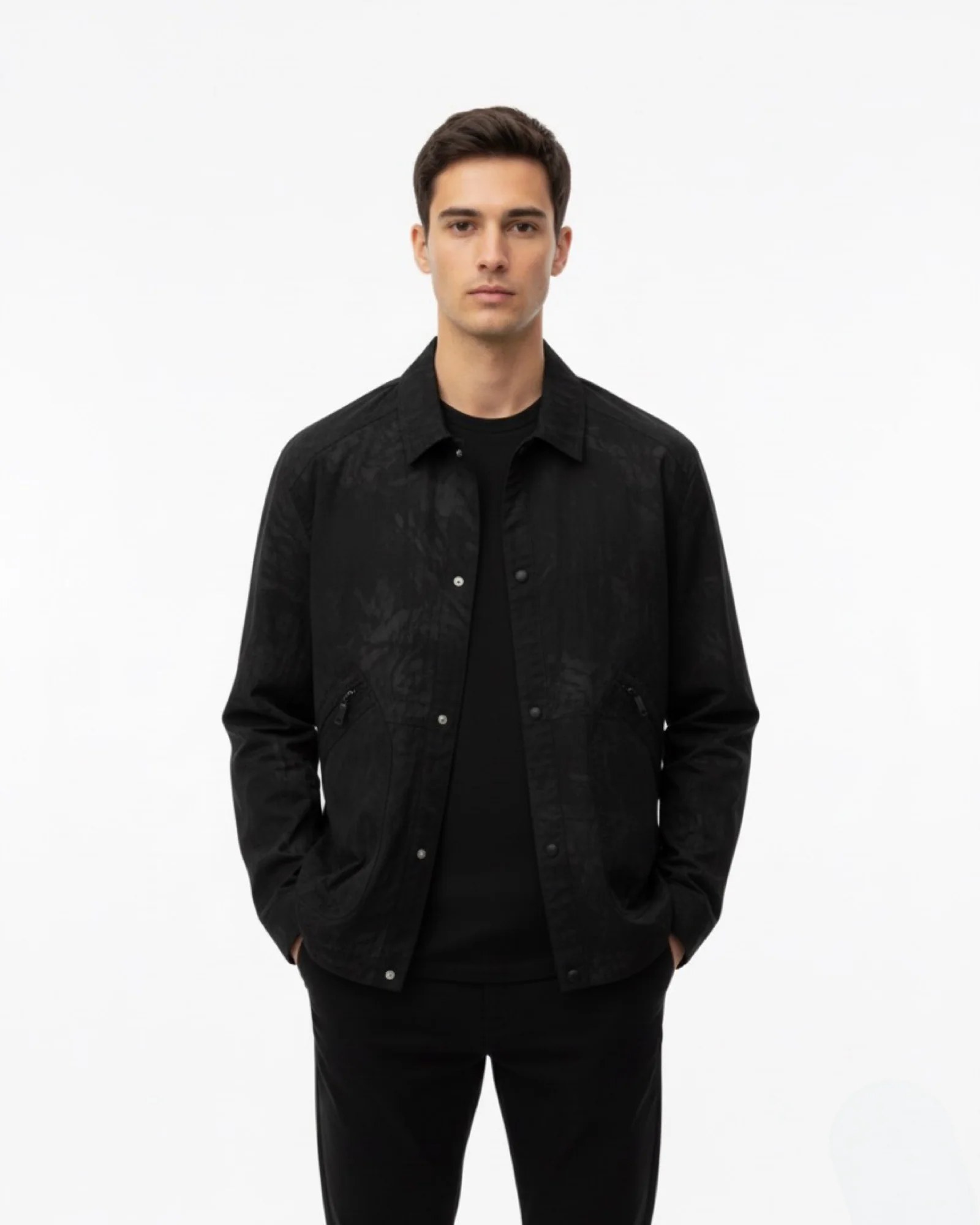 BLACK-WASH WORKWEAR JACKET W26