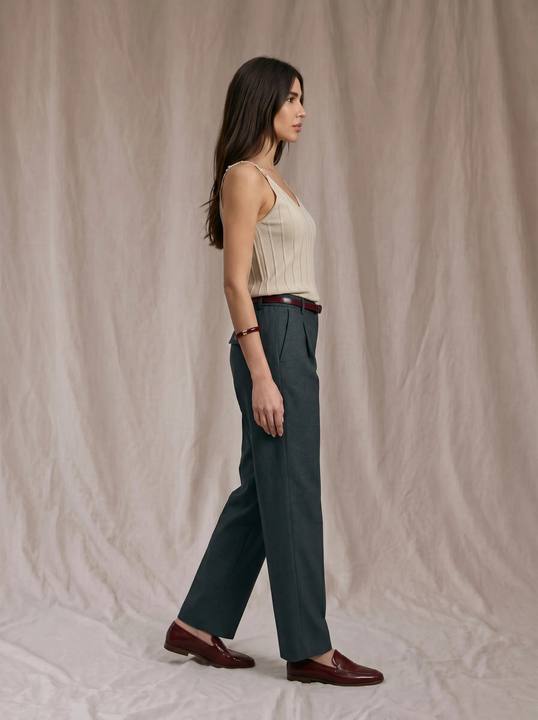 GRAPHITE TAILORED TAPERED TROUSERS S27
