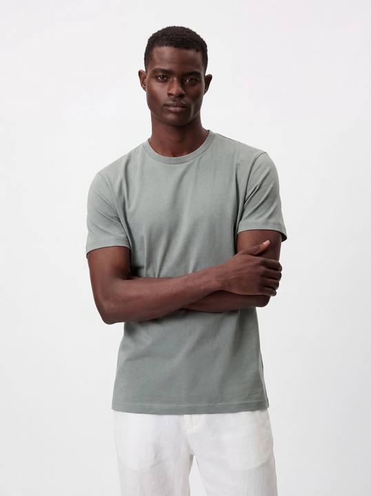 SEAFOAM GREEN SLIM BASIC T-SHIRT S27