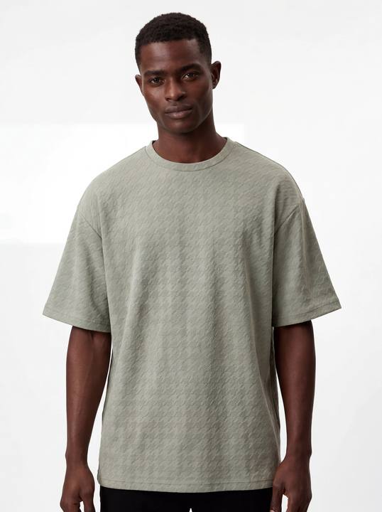 SAGE DESERT RIPPLE OVERSIZED T-SHIRT S27