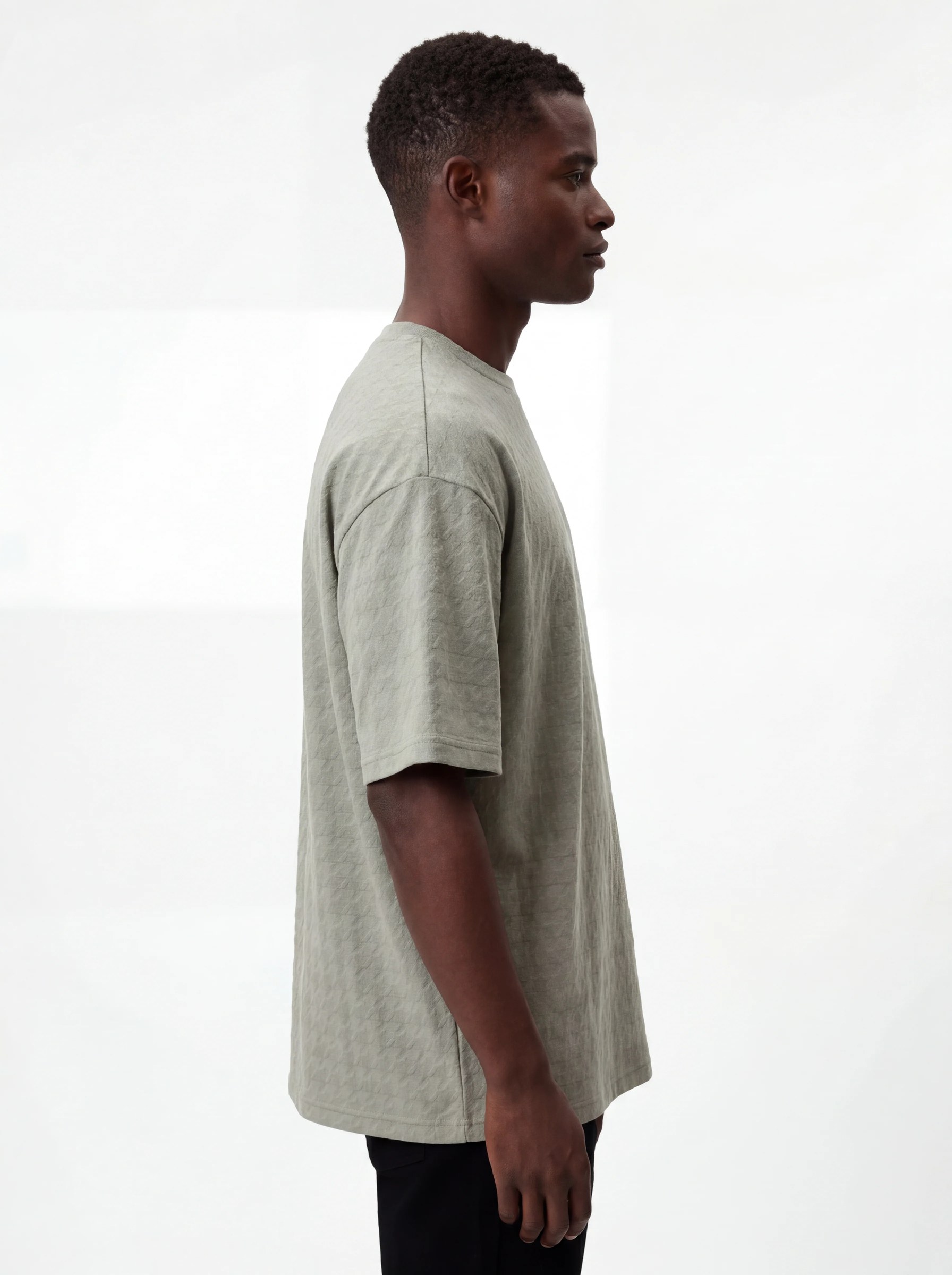 SAGE DESERT RIPPLE OVERSIZED T-SHIRT S27
