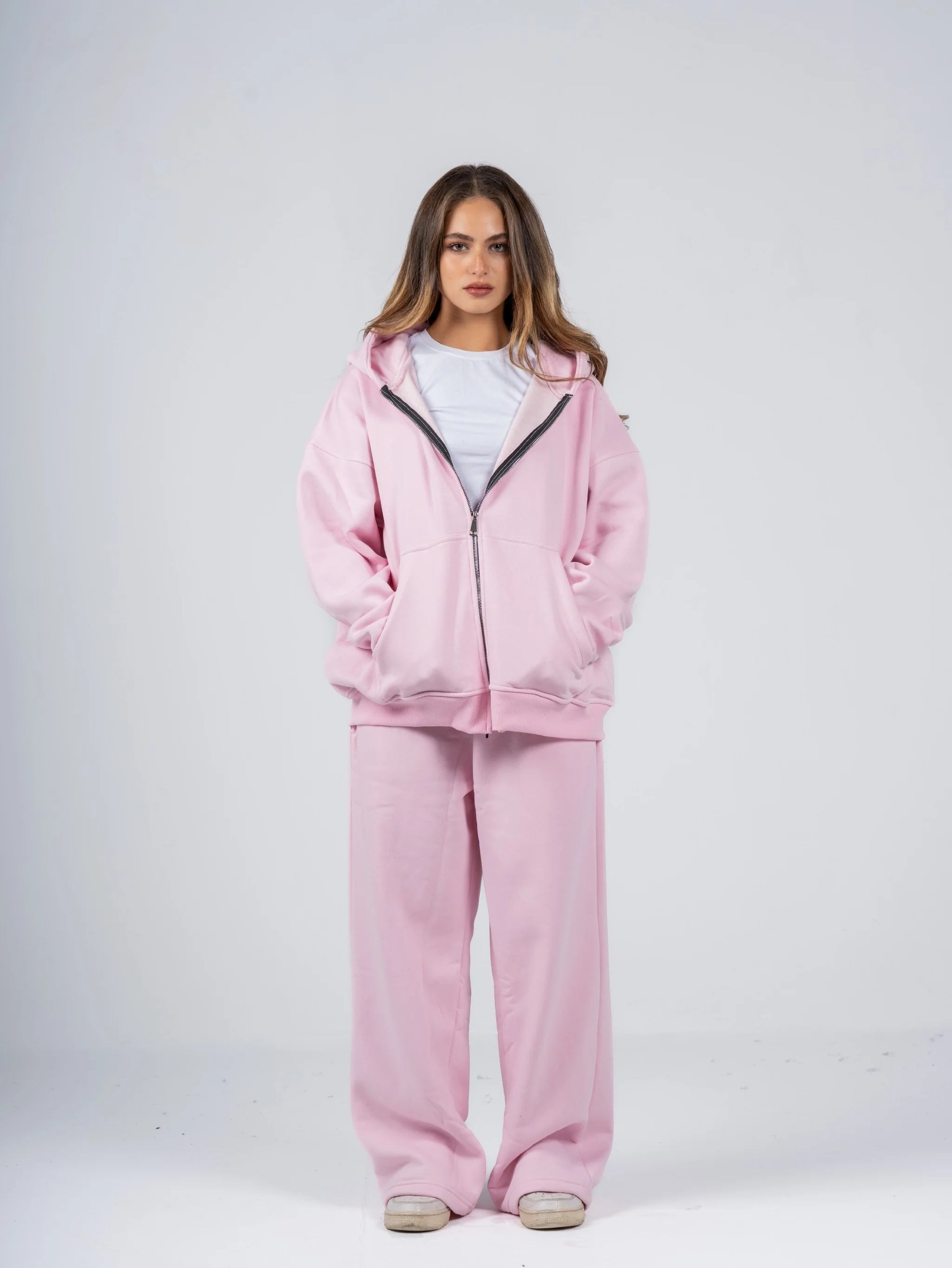 ROSE  ZIP UP HOODIE