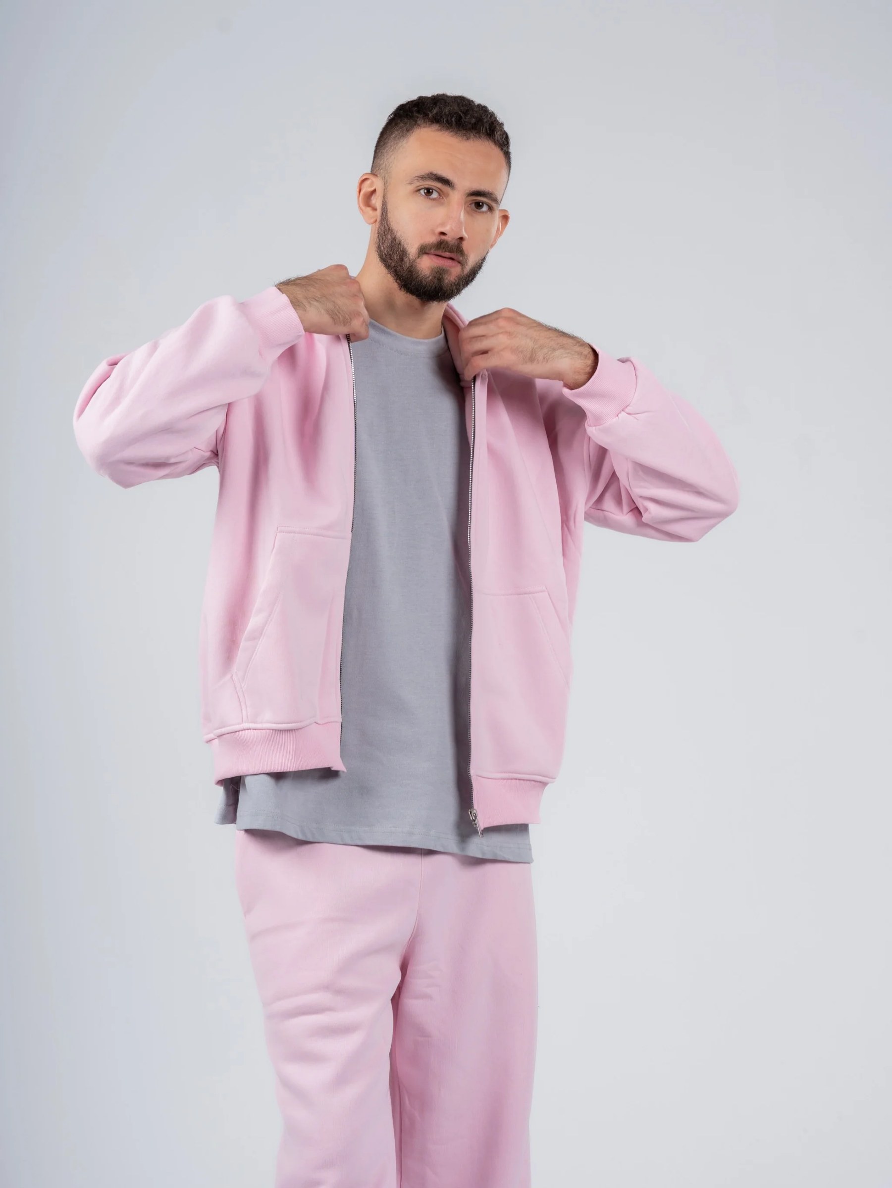 ROSE ZIP-UP HOODIE