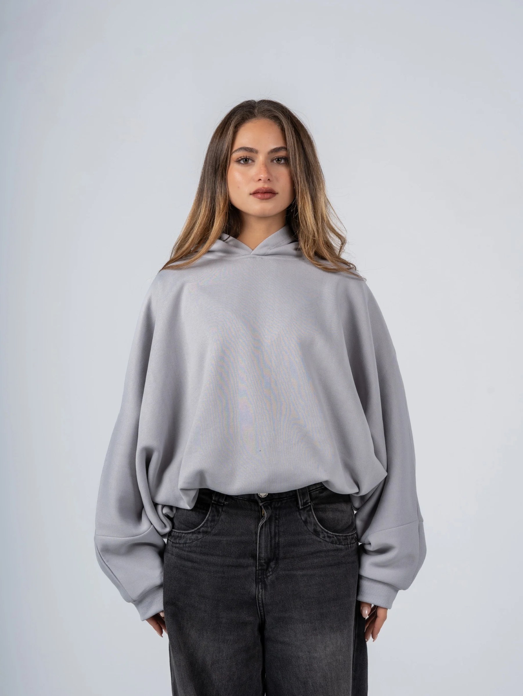 SILVER BAT HOODIE