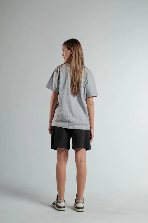 BLACK SWEATSHORT