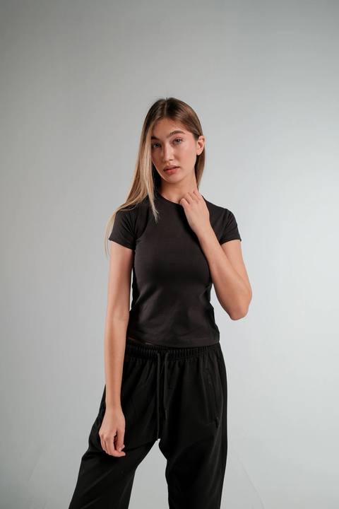 BLACK BABY T-SHIRT
